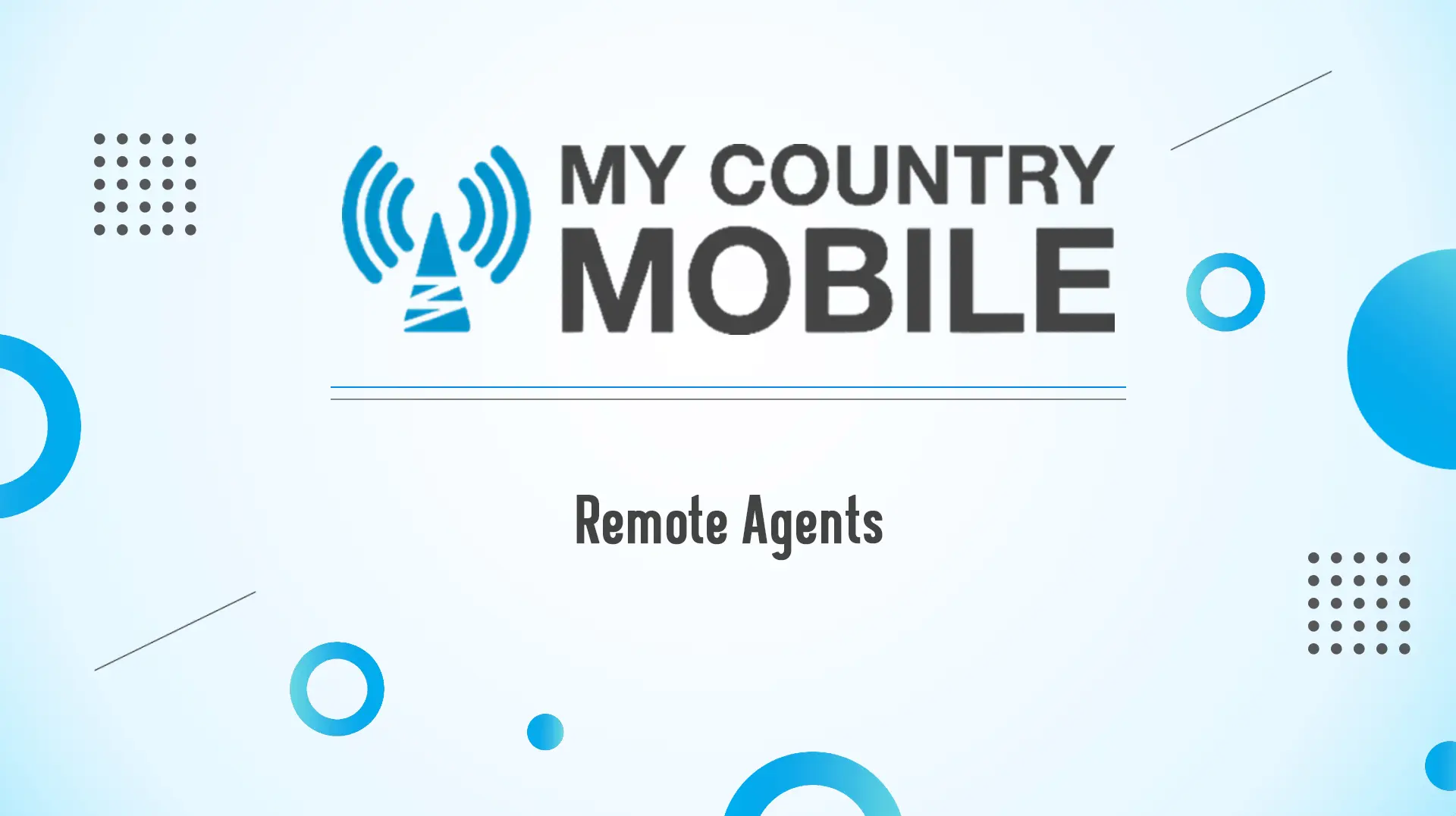 Remote Agents