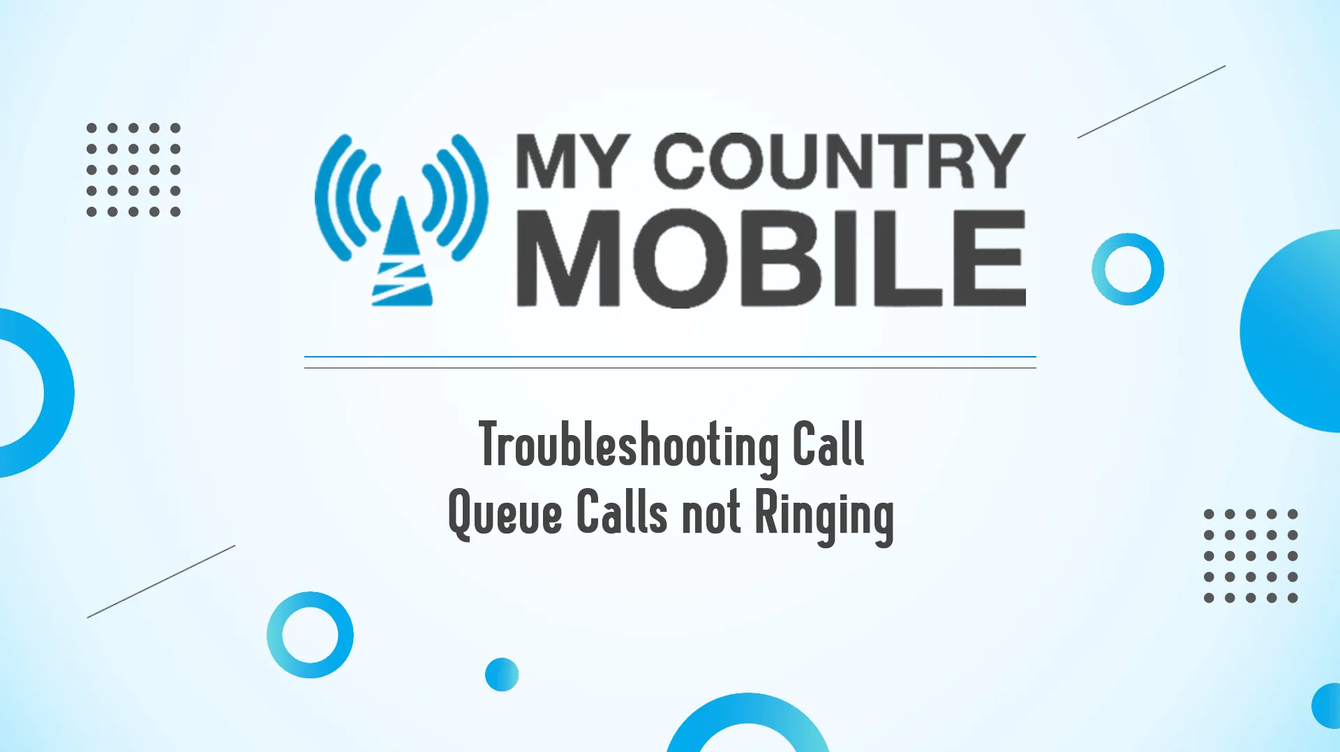 Read more about the article Troubleshooting Call Queue Calls not Ringing