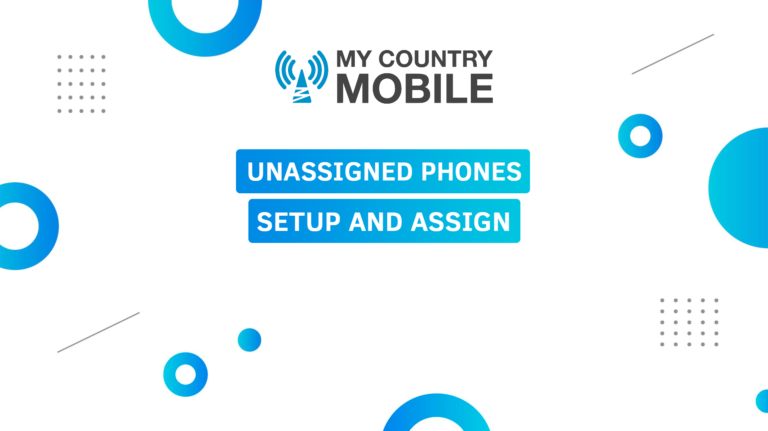 Unassigned Phones Setup And Assign