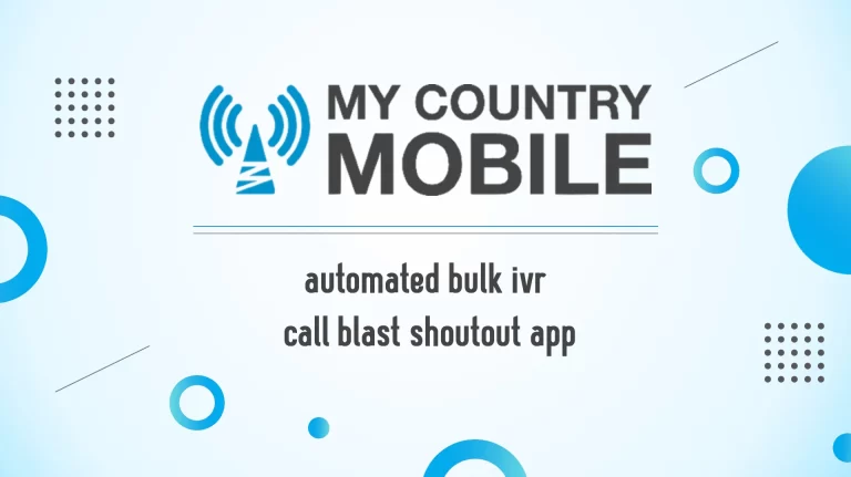 automated bulk ivr call blast shoutout app