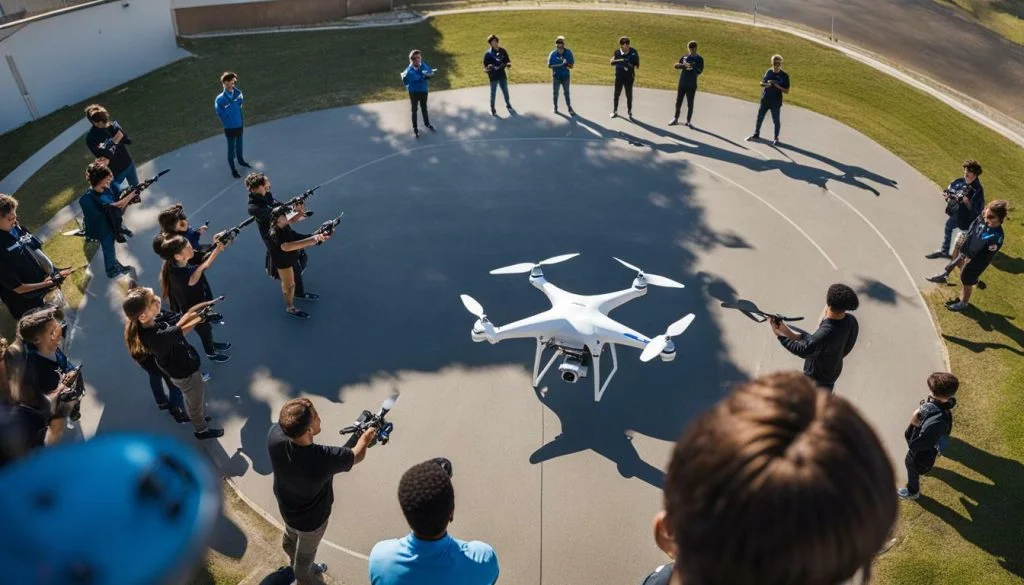 skyward drone operation