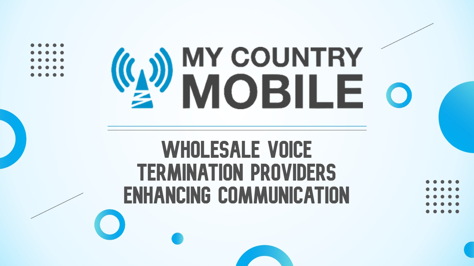 Wholesale Voice Termination Rates